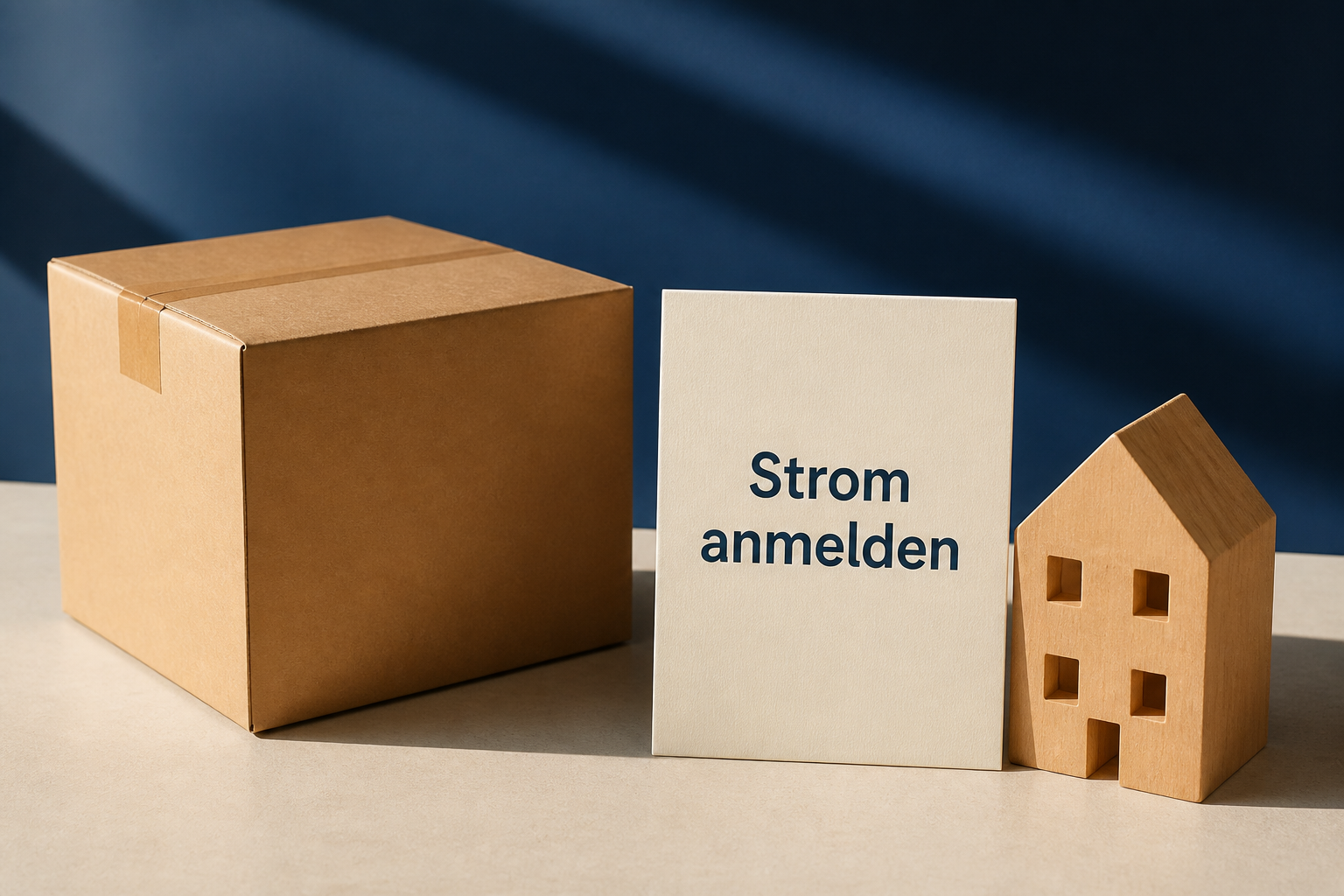 Illustrative Darstellung zum Ratgeberthema Strom anmelden: Welche Angaben beim Einzug nötig sind