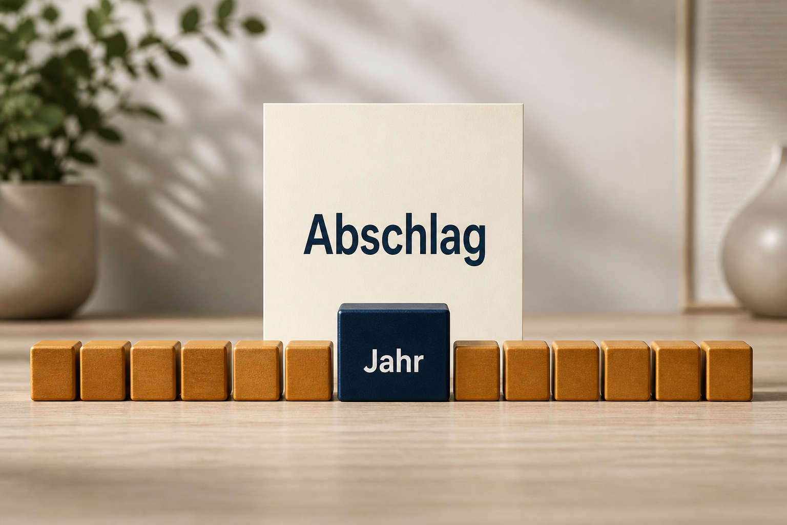 Illustrative Darstellung zum Ratgeberthema Stromabschlag berechnen und realistisch anpassen